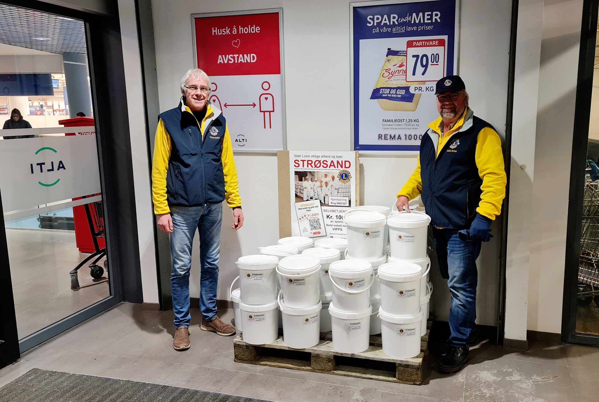 Artikkelbilde til artikkelen Strøsand